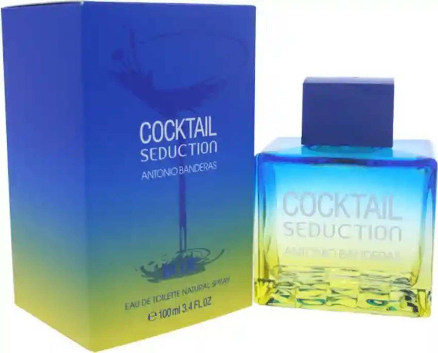 Antonio Banderas Cocktail Seduction Blue Edt 100ml -Mafzone