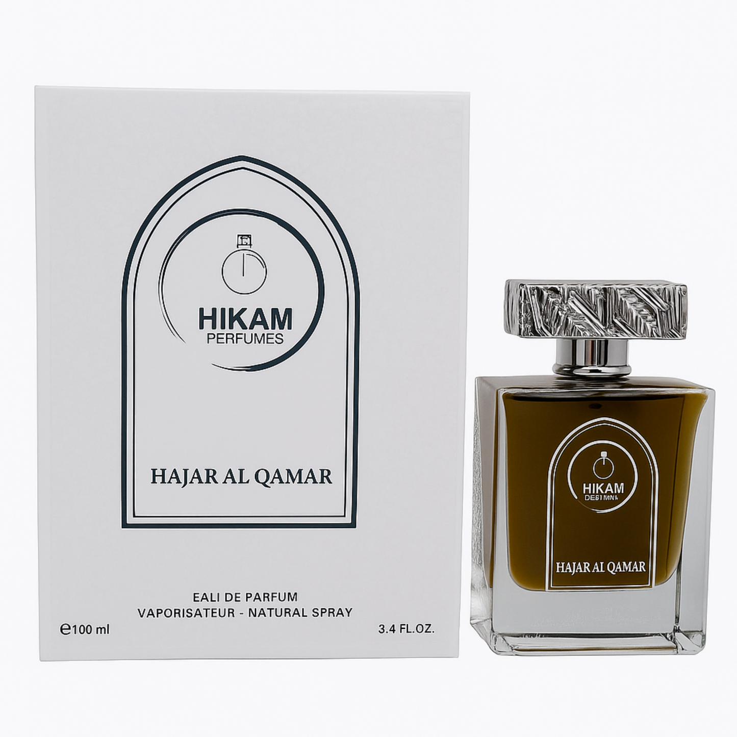 Hajar Al Qamar Edp 100ml By Hikam Perfumes -Mafzone