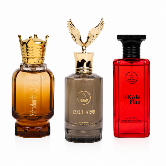 School Vacation Special – Any 3 Hikam Signature Perfumes | AED 199 | Free Shipping
