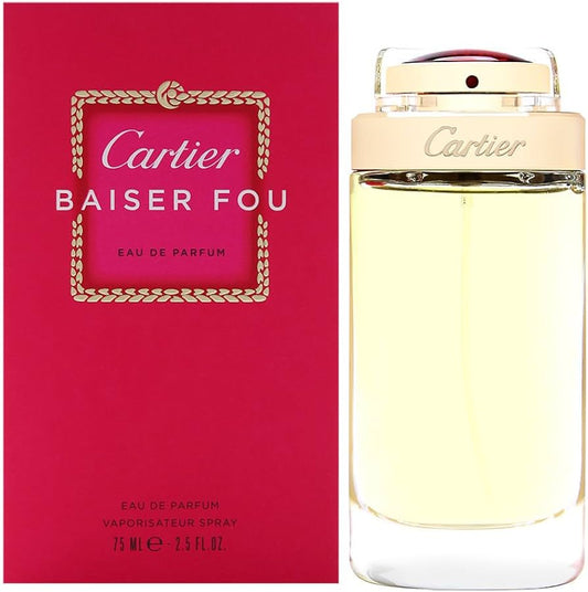 Cartier Baiser Fou Eau De Parfume 75ml for Women - Mafzone