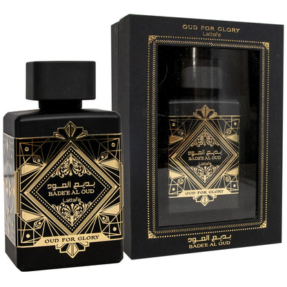 Lattafa Badee Al Oud For Glory Eau De Parfum 100ML | Rich Oud Woody Perfume