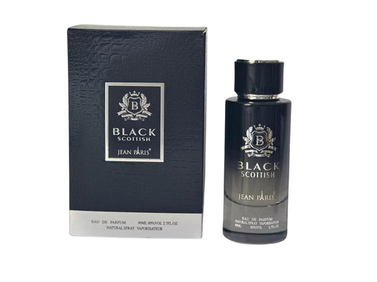 Jean Paris Black Scottish Eau De Parfume 80ml