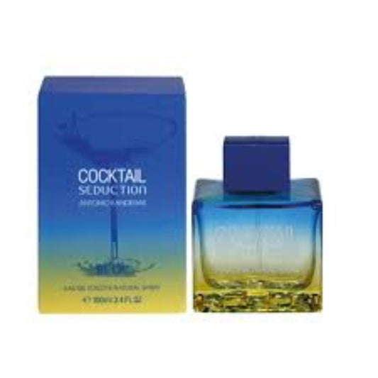 Antonio Banderas Cocktail Seduction Blue Edt 100ml -Mafzone